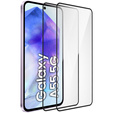 2x edzett üveg ERBORD 3D a Samsung Galaxy A55 5G teljes képernyő