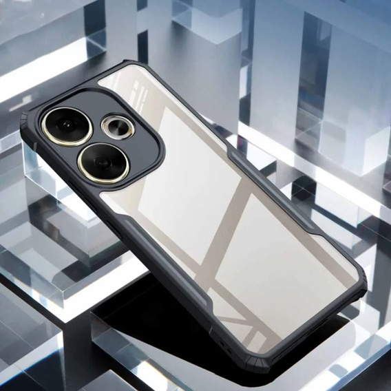 Telefontok a Xiaomi Poco F6, AntiDrop Hybrid, fekete