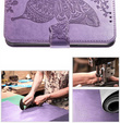 Pattintható tok a Oppo Reno 13F / Oppo Reno 13FS, Butterfly, lila