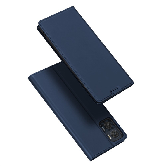 Dux Ducis Telefontok a Motorola Moto E22 / E22i, Skinpro, sötétkék