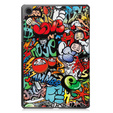 Tok Samsung Galaxy Tab A9, Smartcase, graffiti