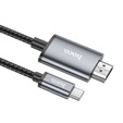 Hoco UA27 4K 30Hz 2 m-es USB-C–HDMI kábel