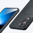 Tok Xiaomi Poco X7 Pro 5G-hoz, MagSafe, ERBORD Matt Case, fekete