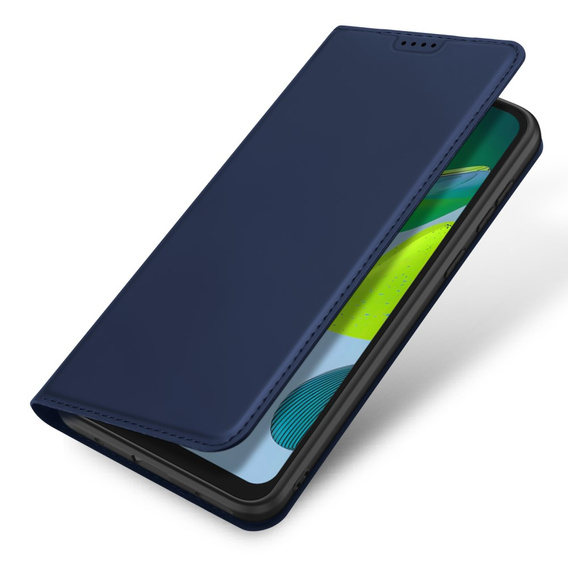 Dux Ducis Telefontok a Motorola Moto E13, Skinpro, sötétkék