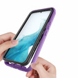 Tok Samsung Galaxy A34 5G készülékhez, Shockproof, fóliával, lila