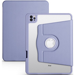 Tok iPad Pro 11" 2022/2021/2020 (4/3/2 gen.), tolltartóval, 360°-os forgatható, lila