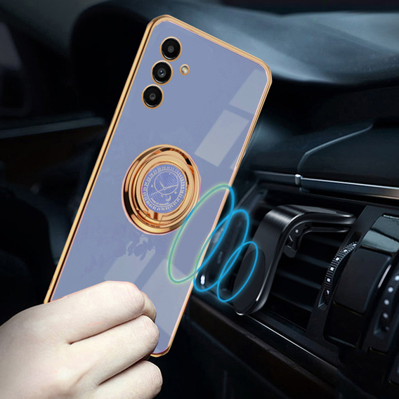 Telefontok a Samsung Galaxy A04S / A13 5G, Electro Ring, kék