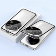 Tok Xiaomi 15 Ultra, Magnetic Dual Glass, ezüst