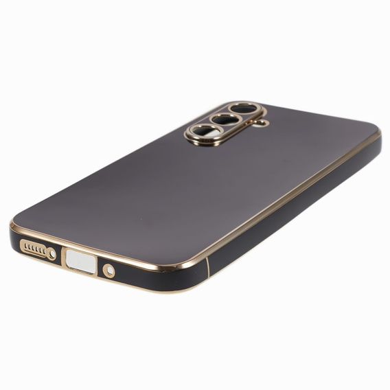 Tojás Samsung Galaxy A05s, Glamour CamShield, fekete