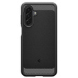A Spigen tok Samsung Galaxy A16 4G/ 5G, Rugged Armor MagSafe, fekete + edzett üveg 9H