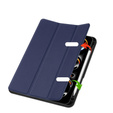 Tok iPad Pro 11" 2024 (5 gen.), Smartcase tolltartóval, sötétkék