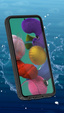 IP68 vízálló tok a Samsung Galaxy A51 4G, Redpepper, fekete
