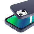 Telefontok a iPhone 14 Plus, Silicone Lite, sötétkék