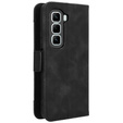 Pattintható tok a Infinix Hot 50 Pro+ 4G, Card Slot, fekete