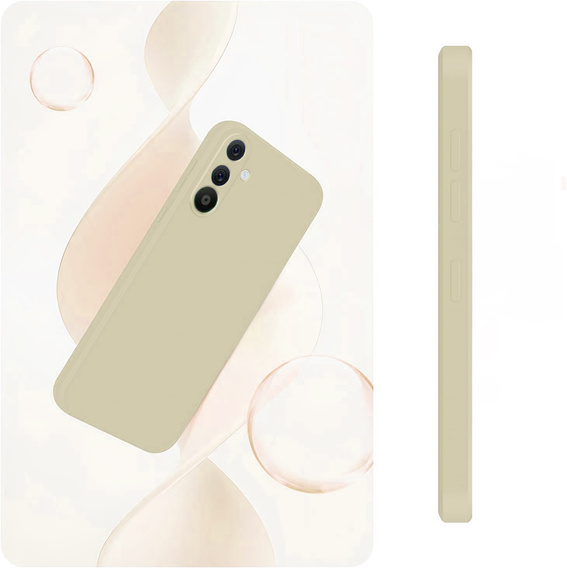 Telefontok a Samsung Galaxy A36 5G, Silicone Lite, bézs színű