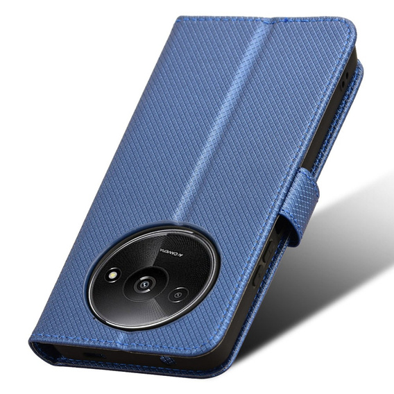 Pattintható tok a Xiaomi Redmi A3, Wallet Smart Magnet, kék