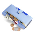 Pattintható tok a Samsung Galaxy A54 5G, Wallet Zipper Pocket, kék