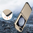 Páncélozott tok Samsung Galaxy Z Flip7 FE / Z Flip6, Armor Shockproof, arany
