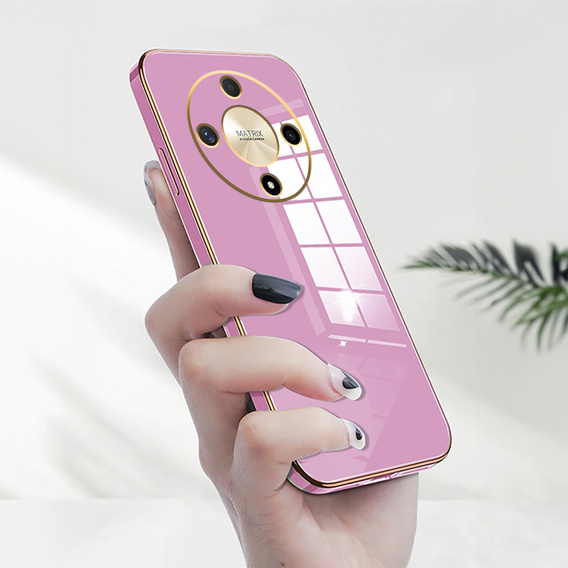 Tojás Honor Magic 6 Lite 5G, Glamour CamShield, lila