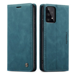 CASEME tok Samsung Galaxy A53 5G, Leather Wallet Case, zöld