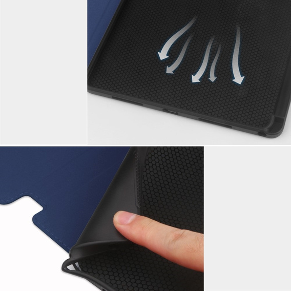 Tok Lenovo Tab M11, Business Card and Pen Slotl, kék