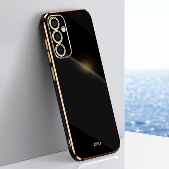 Tojás Samsung Galaxy A55 5G, Glamour CamShield, fekete