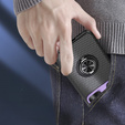 Telefontok a Samsung Galaxy S23, Camera Slide Ring, fekete / lila