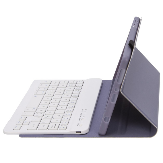 Tok + billentyűzet Samsung Galaxy Tab A7 Lite 8.7 T220 / 225, lila