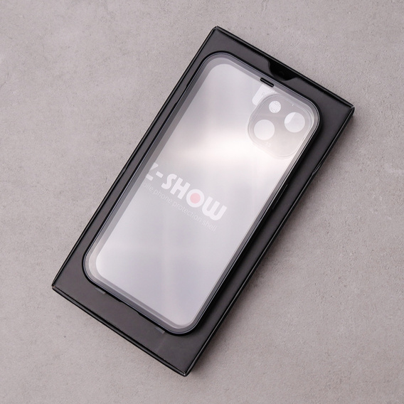 Tok iPhone 13, Magnetic Dual Glass, fekete
