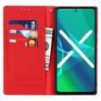 Bőr tok a iPhone 11, ERBORD Grain Leather, fekete