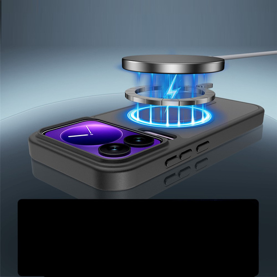 Fusion Hybrid tok MagSafe-hez Xiaomi 17 Pro-hoz, fekete