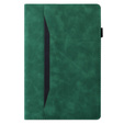 Tok Xiaomi Redmi Pad Pro / Xiaomi Poco Pad, Classic, tolltartóval, zöld