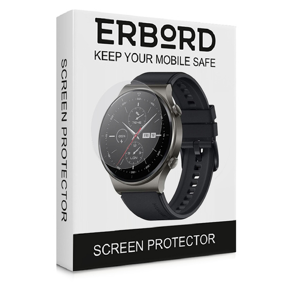 3x ERBORD hidrogél fólia Huawei Watch GT 2 Pro