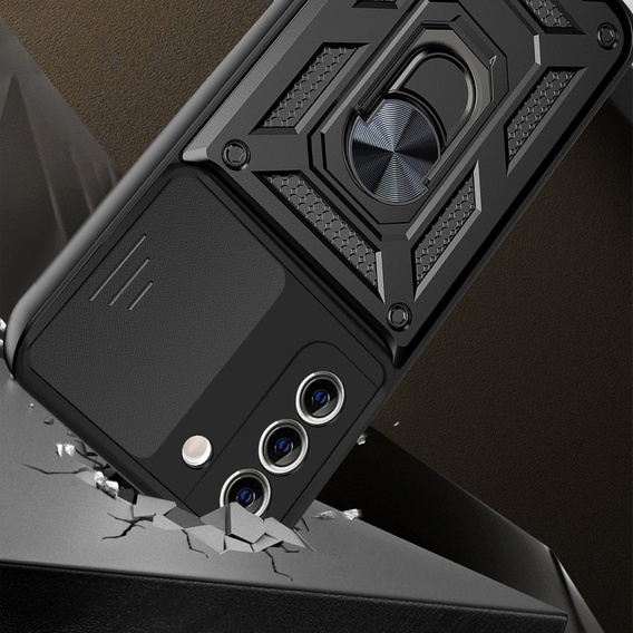 Telefontok a Samsung Galaxy S20 Plus, CamShield Slide, fekete