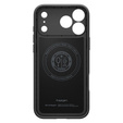 Spigen tok iPhone 17 Pro készülékhez, Thin Fit MagSafe, Fekete