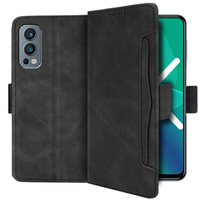 Pattintható tok a OnePlus Nord 2 5G, Card Slot, fekete