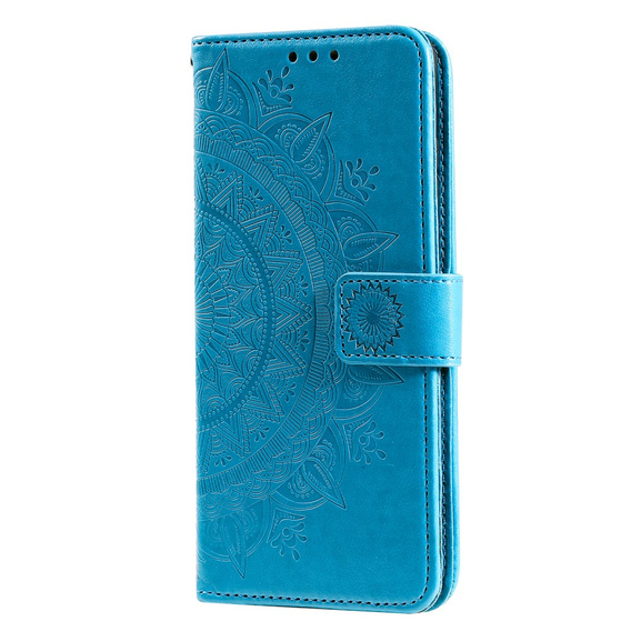 Pattintható tok a Samsung Galaxy A53 5G, Mandala, kék