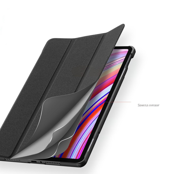 Tok Xiaomi Redmi Pad Pro / Xiaomi Poco Pad-hoz, Dux Ducis Domo, fekete