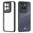 DuxDucis tok Motorola Edge 50 Neo / Motorola ThinkPhone 25, Aimo case, átlátszó / fekete