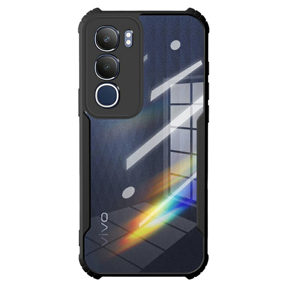 Telefontok a Vivo Y19s, AntiDrop Hybrid, fekete