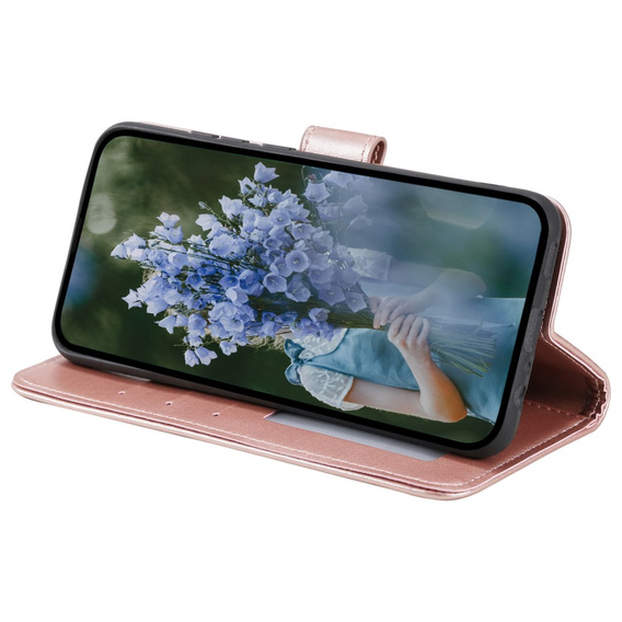 Pattintható tok a Samsung Galaxy A05s 4G, Mandala, kék
