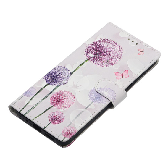Pattintható tok a Samsung Galaxy A36 5G, Wallet, Dandelion