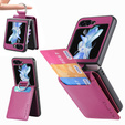 Tok Samsung Galaxy Z Flip7 FE / Z Flip6, Card Slot Ring Case, lila