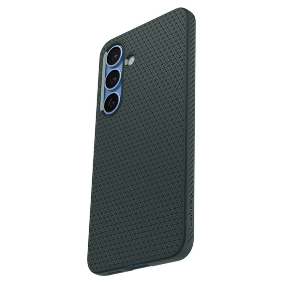 Spigen Liquid Air zöld tok Samsung Galaxy S25-hez