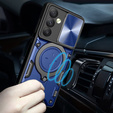 Páncélozott tok Samsung Galaxy A54 5G, CamShield Slide, kék