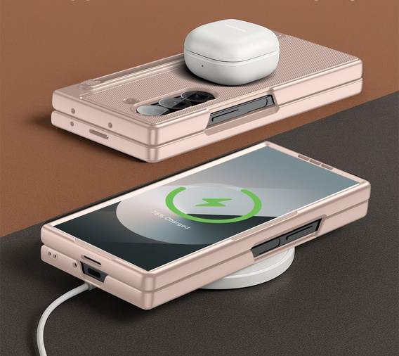 Üveg tok teljes 360°-os védelemmel Samsung Galaxy Z Fold6 5G készülékhez