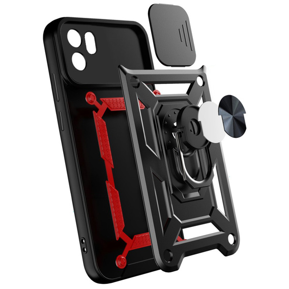 Telefontok a Xiaomi Redmi A1 4G / A2 4G, CamShield Slide, fekete