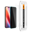 Spigen Privacy edzett üveg iPhone 17 Pro Max / 16 Pro Max készülékhez, Glas.TR Privacy (2 db)