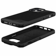 Urban Armor Gear Telefontok a iPhone 14 Pro Max, Metropolis LT MagSafe Fibr Armr, fekete