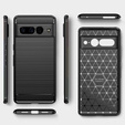 Telefontok a Google Pixel 7 Pro, Carbon, fekete